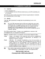 Preview for 3 page of Conceptronic CKBUS User Manual