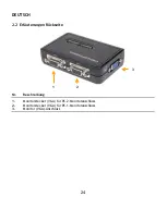 Предварительный просмотр 24 страницы Conceptronic CKVM2U Manual