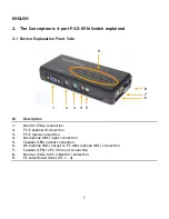 Preview for 7 page of Conceptronic CKVM4P Quick Installation Manual