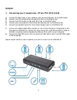 Preview for 9 page of Conceptronic CKVM4P Quick Installation Manual