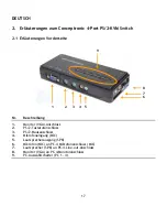 Preview for 17 page of Conceptronic CKVM4P Quick Installation Manual