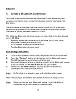 Preview for 12 page of Conceptronic CLLMTRAVBT Quick Installation Manual