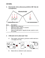 Preview for 9 page of Conceptronic CLLSPK20P User Manual