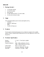 Preview for 8 page of Conceptronic CLLSPK21 Quick Installation