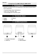 Preview for 4 page of Conceptronic CLLSPKP21BTB Multi Language Quick Manual