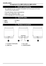 Preview for 10 page of Conceptronic CLLSPKP21BTB Multi Language Quick Manual