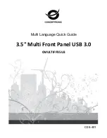 Conceptronic CMULTIFP35U3 Quick Manual preview