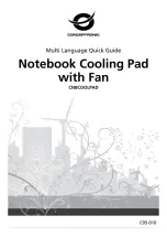 Conceptronic CNBCOOLPAD Multi Language Quick Manual preview