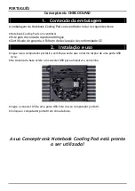 Preview for 10 page of Conceptronic CNBCOOLPAD Multi Language Quick Manual