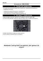 Preview for 16 page of Conceptronic CNBCOOLPAD Multi Language Quick Manual