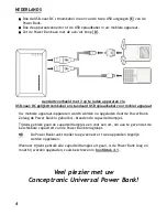 Preview for 4 page of Conceptronic CPOWERB2200 User Manual