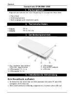 Preview for 4 page of Conceptronic CPOWERBK12500 Quick Manual