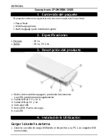 Preview for 8 page of Conceptronic CPOWERBK12500 Quick Manual