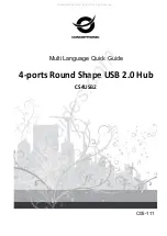 Conceptronic CS4USB2 Multi Language Quick Manual предпросмотр