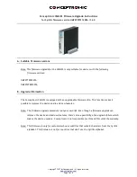 Conceptronic CSM3PL Firmware Upgrade Instructions предпросмотр