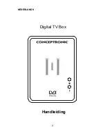 Preview for 2 page of Conceptronic CTVDIGU Quick Installation Manual