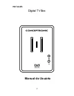 Preview for 189 page of Conceptronic CTVDIGU Quick Installation Manual