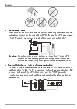 Предварительный просмотр 4 страницы Conceptronic CUPS1200 Quick Manual