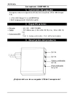 Preview for 5 page of Conceptronic CUSBPWR51A Quick Manual