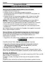 Preview for 4 page of Conceptronic DDE02B Multi Language Quick Manual