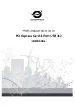 Preview for 1 page of Conceptronic EMRICK01G Multi Language Quick Manual