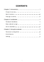 Preview for 2 page of Conceptronic FLEXCAM CLLFLCAM20 User Manual