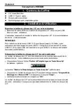 Preview for 6 page of Conceptronic HDE02B Multi Language Quick Manual