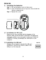 Предварительный просмотр 9 страницы Conceptronic Lounge'n'LOOK CLLMLASERS Quick Installation Manual