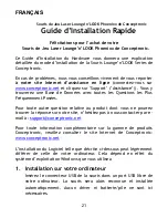 Preview for 21 page of Conceptronic Lounge'n'LOOK Phoenixx Quick Installation Manual