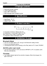 Preview for 2 page of Conceptronic PARRIS02B Quick Manual