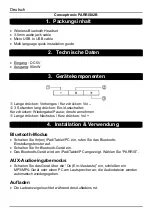 Preview for 3 page of Conceptronic PARRIS02B Quick Manual