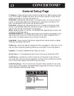 Предварительный просмотр 14 страницы Concertone ZX500 Operating Instructions Manual