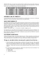 Preview for 4 page of Concoa 526 **1 Series Installation And Operation Instructions Manual