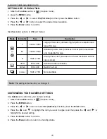 Предварительный просмотр 16 страницы Concord Camera 3043 User Manual