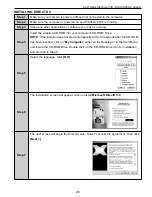 Предварительный просмотр 27 страницы Concord Camera 3043 User Manual