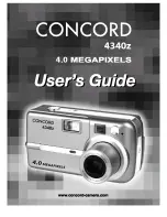 Concord Camera 4340z User Manual preview