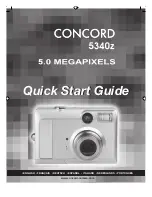 Предварительный просмотр 1 страницы Concord Camera 5340 - Quick Start Manual