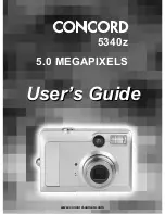 Concord Camera 5340z User Manual preview