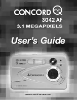 Concord Camera Eye-Q 3042 AF User Manual предпросмотр