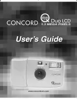 Concord Camera Eye-Q Duo LCD Instruction Manual предпросмотр