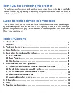 Preview for 2 page of CONCORD CS4WH20B4KS-A Manual