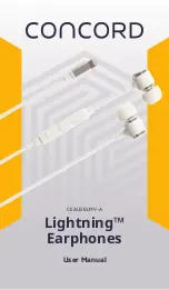 Preview for 1 page of CONCORD Lightning CEAUSBLMV-A User Manual