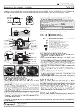 Preview for 2 page of CONCORD Pathe G/D Installation And Maintenance Sheet