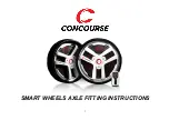 Предварительный просмотр 1 страницы Concourse SMART WHEELS Fitting Instructions Manual