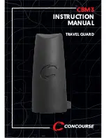 Concourse TRAVEL GUARD CBM3 Instruction Manual preview