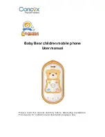 Предварительный просмотр 1 страницы Concox Baby Bear GK301 User Manual