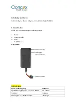 Preview for 2 page of Concox General GPS Vehicle Tracker User Manual