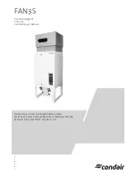 Condair FAN3S Installation And Operating Instructions Manual предпросмотр