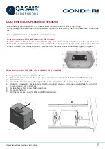 Preview for 7 page of Condari CONDARY CON 60L Installation & User'S Instructions