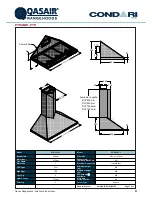 Preview for 9 page of Condari QASAIR 3F Installation & User'S Instructions